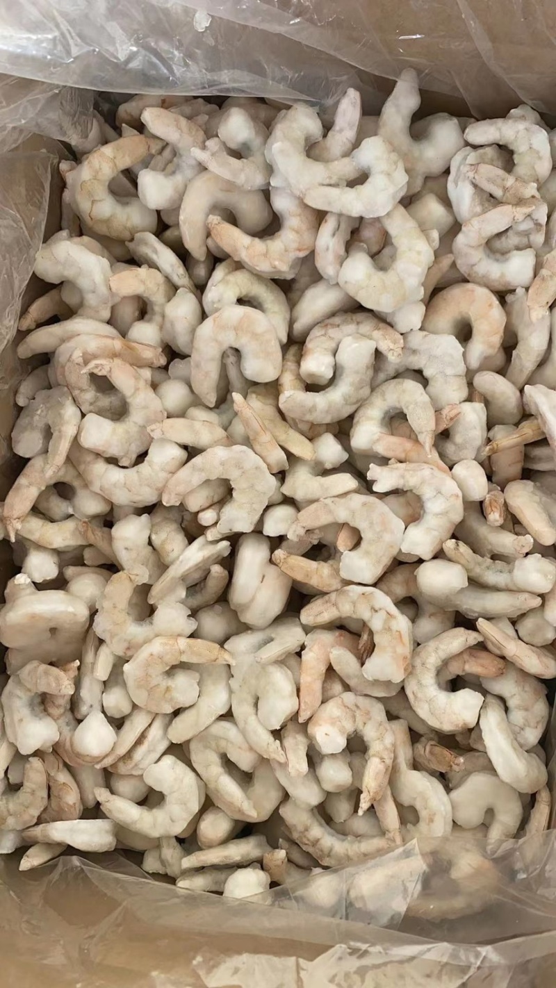 盖面虾仁，30%冰，一手货源，工厂直销，20斤一箱
