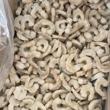 盖面虾仁，30%冰，一手货源，工厂直销，20斤一箱