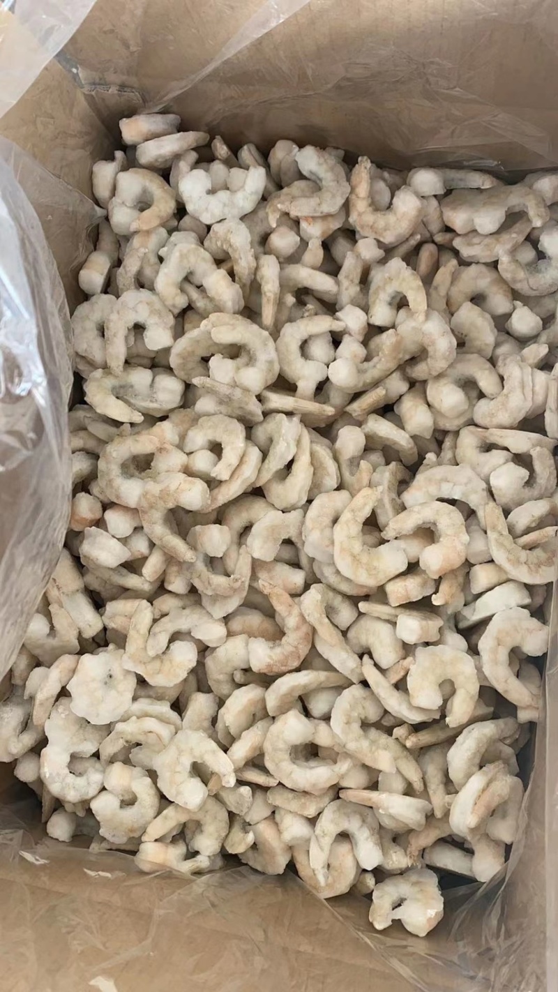 盖面虾仁，30%冰，一手货源，工厂直销，20斤一箱