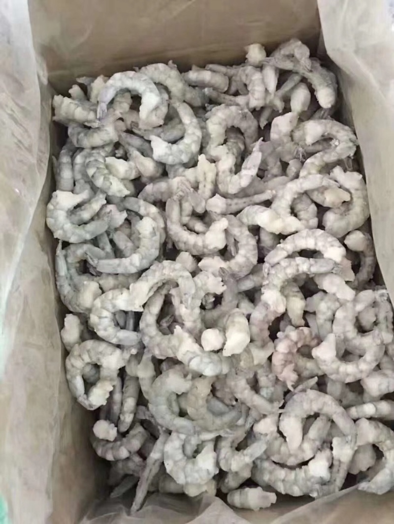 干冰虾仁，一手货源，工厂直销，20斤一箱