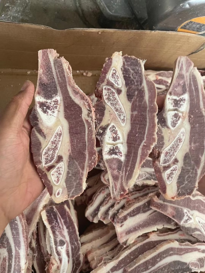 牛胸腩排切片，肉多价格不高实惠，煎烤炖佳品
