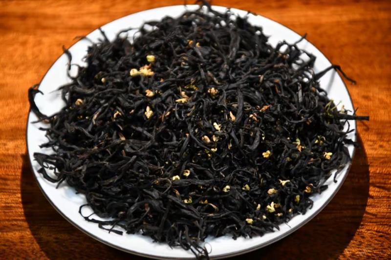 2025一级桂花祁红红茶土种金桂银桂窨制