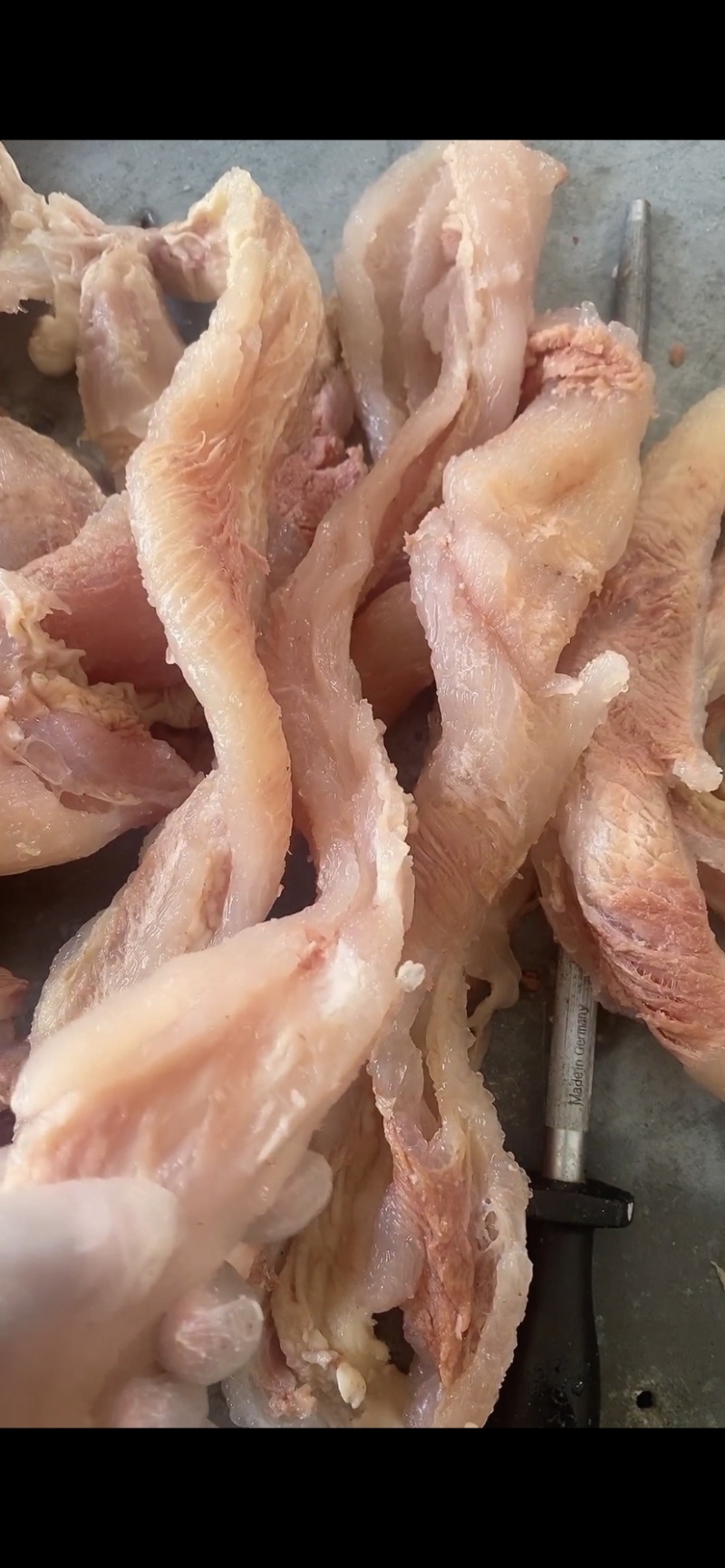 熟西冷筋，精修无油！全熟，一包五斤方便食用