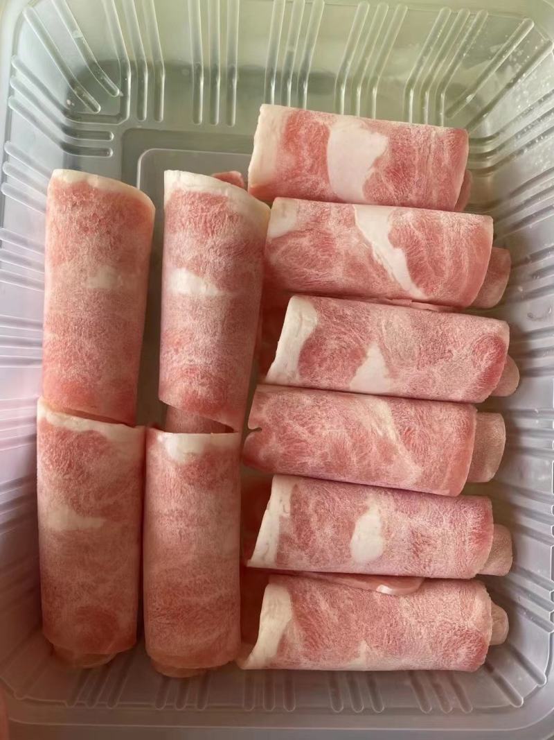 雪花鸭肉板