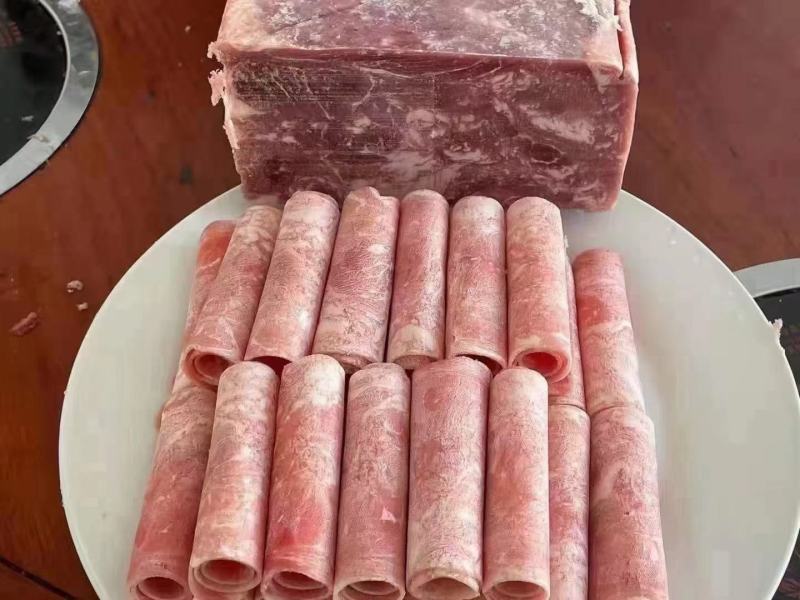 雪花鸭肉板