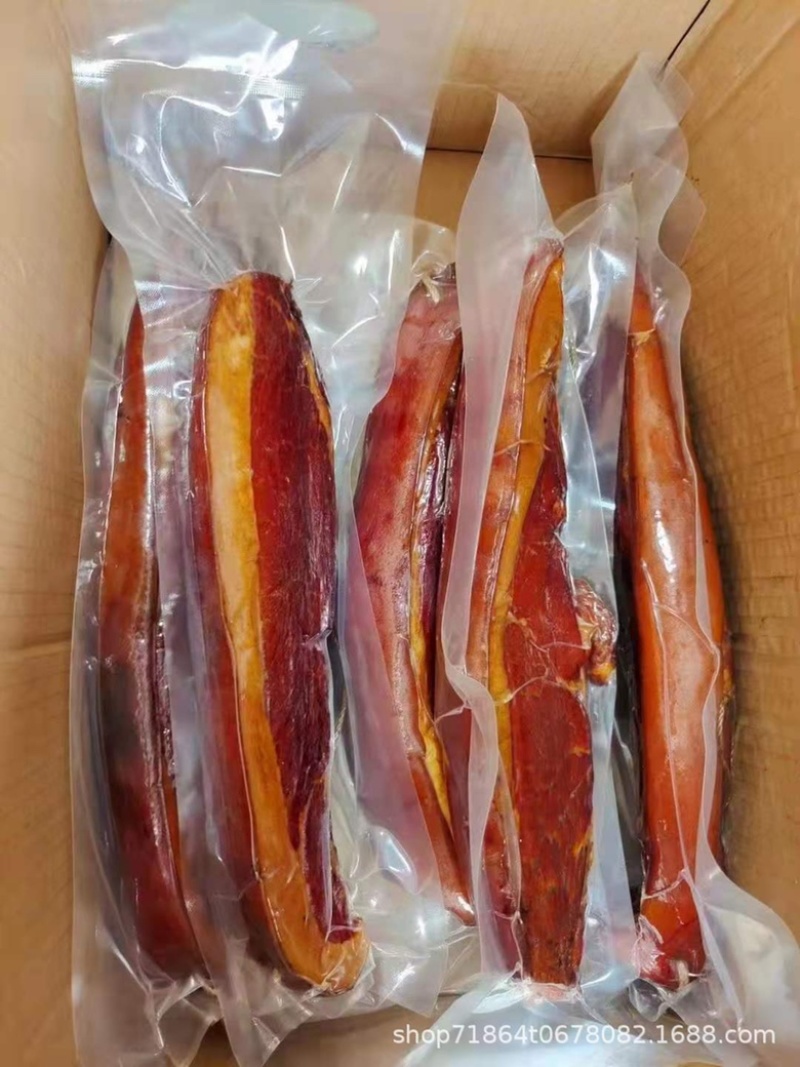 农家柴火烟熏腊肉二刀腊肉后腿肉电烤腊肉景区展会跑江湖