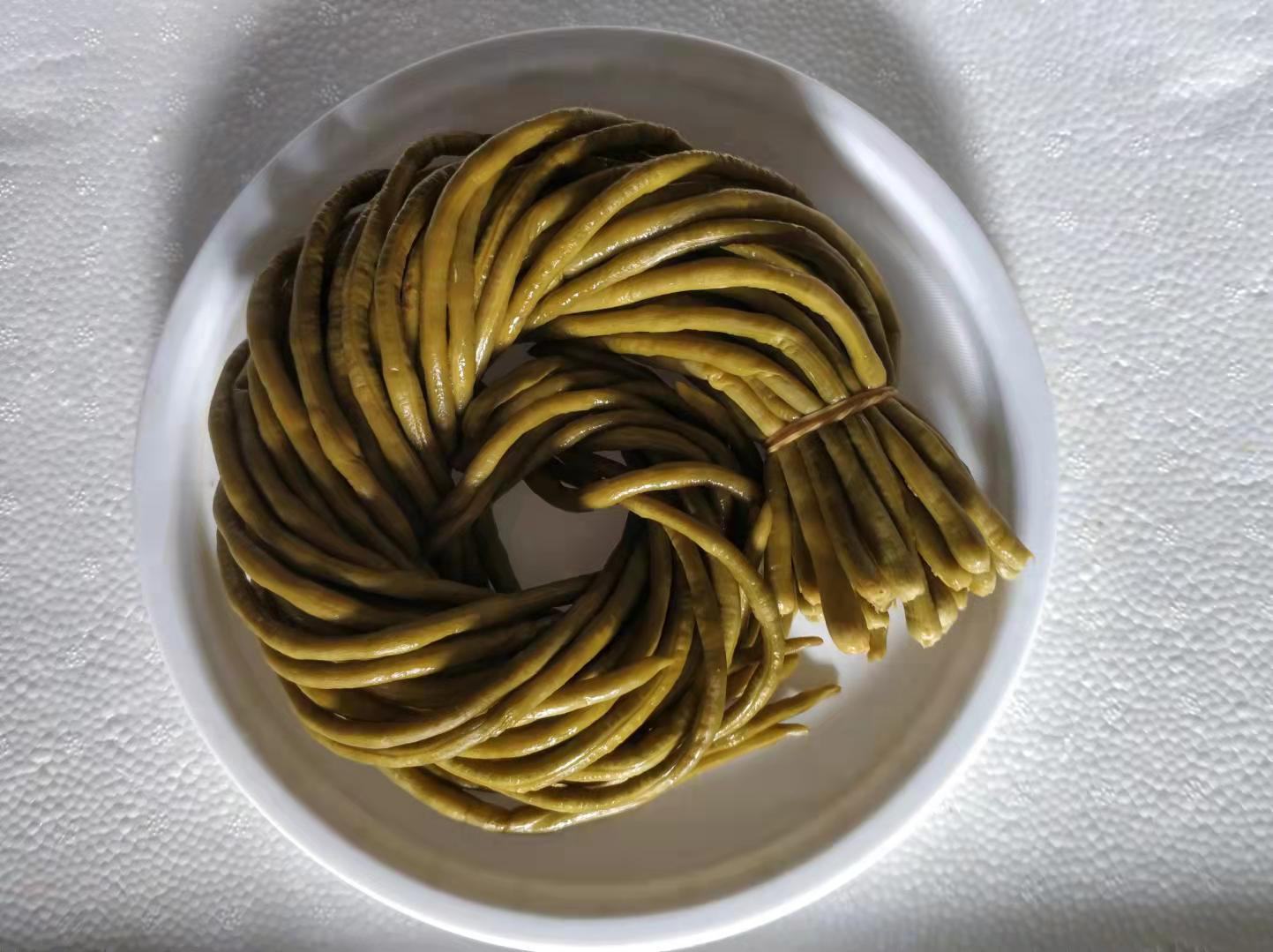 豆角叶炒蒜末