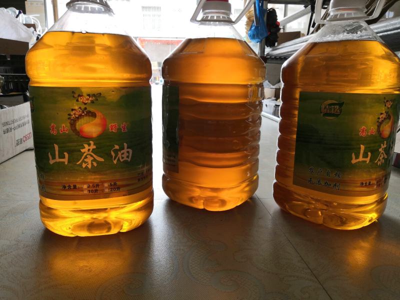 云南高山茶油老品种野生茶籽油无霉籽空壳自榨