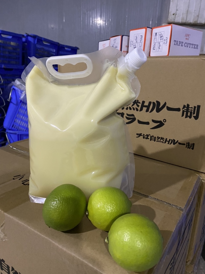 大型青柠檬基地直供，鲜榨柠檬汁