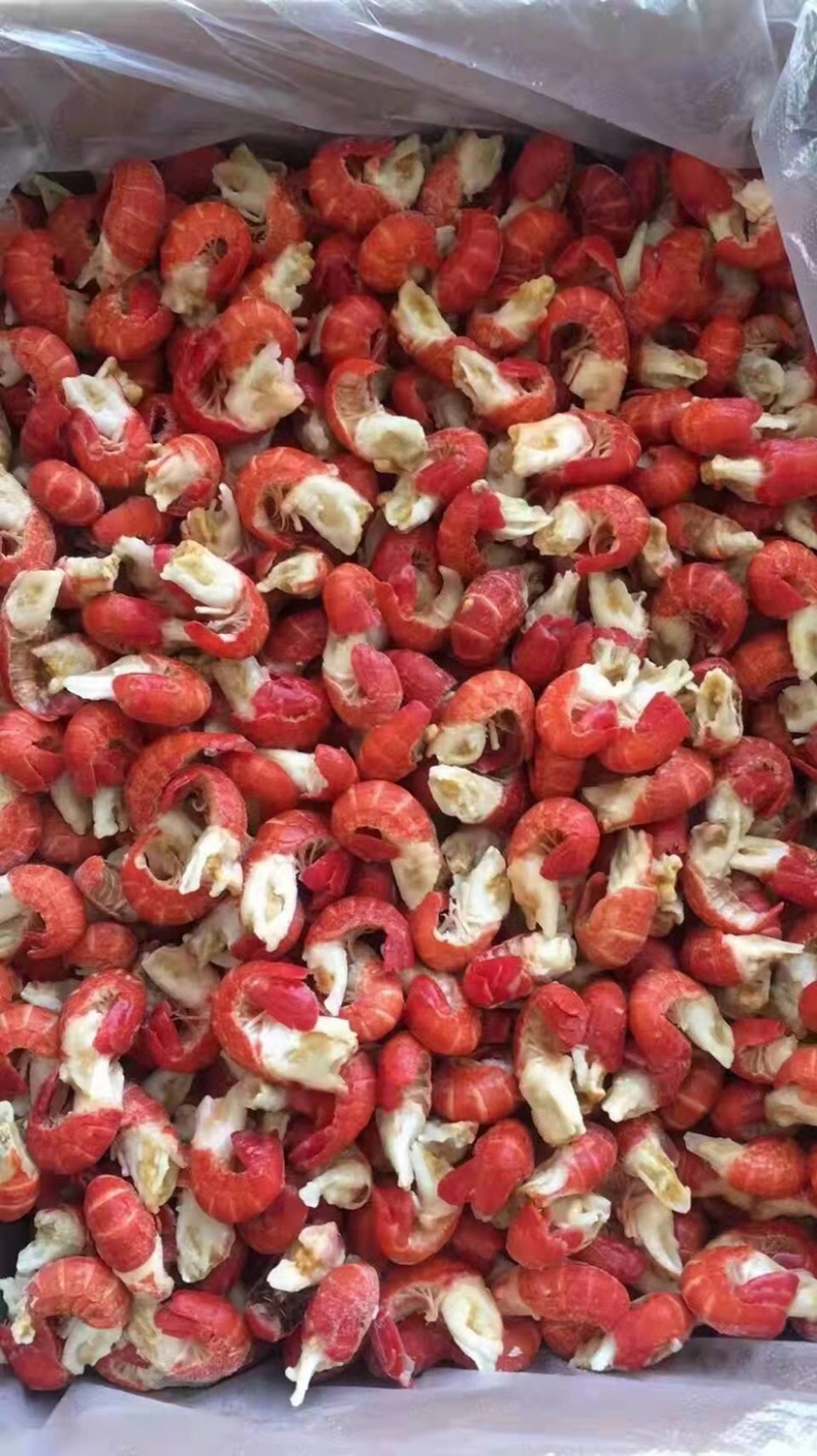 精选干冰虾尾龙虾尾