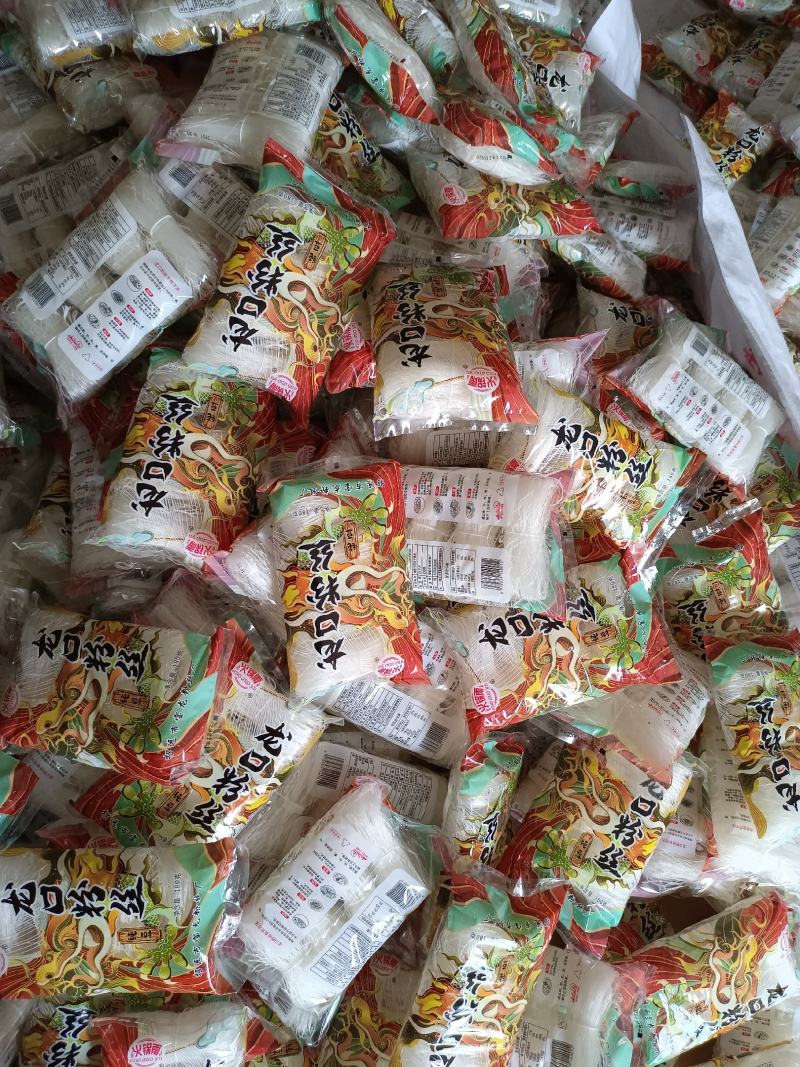厂家直销麻辣烫火锅花甲即食粉丝正宗龙口粉丝