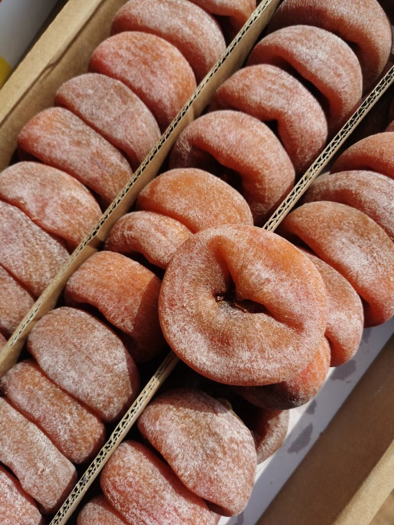 广西柿饼一盒6.7斤，10盒起发货，软糯甘甜，量大从优。
