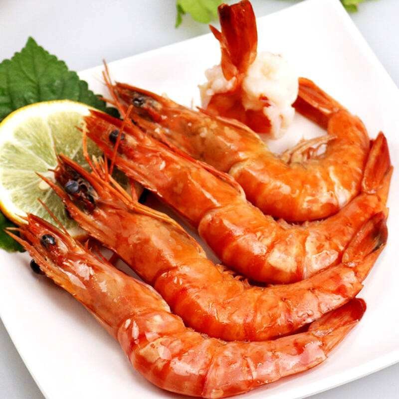 小龙鱼黑虎虾