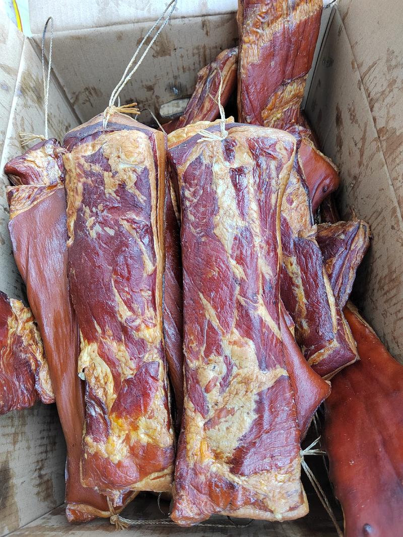 【腊肉】四川精品五花腊肉农家自制烟熏咸肉源头厂家