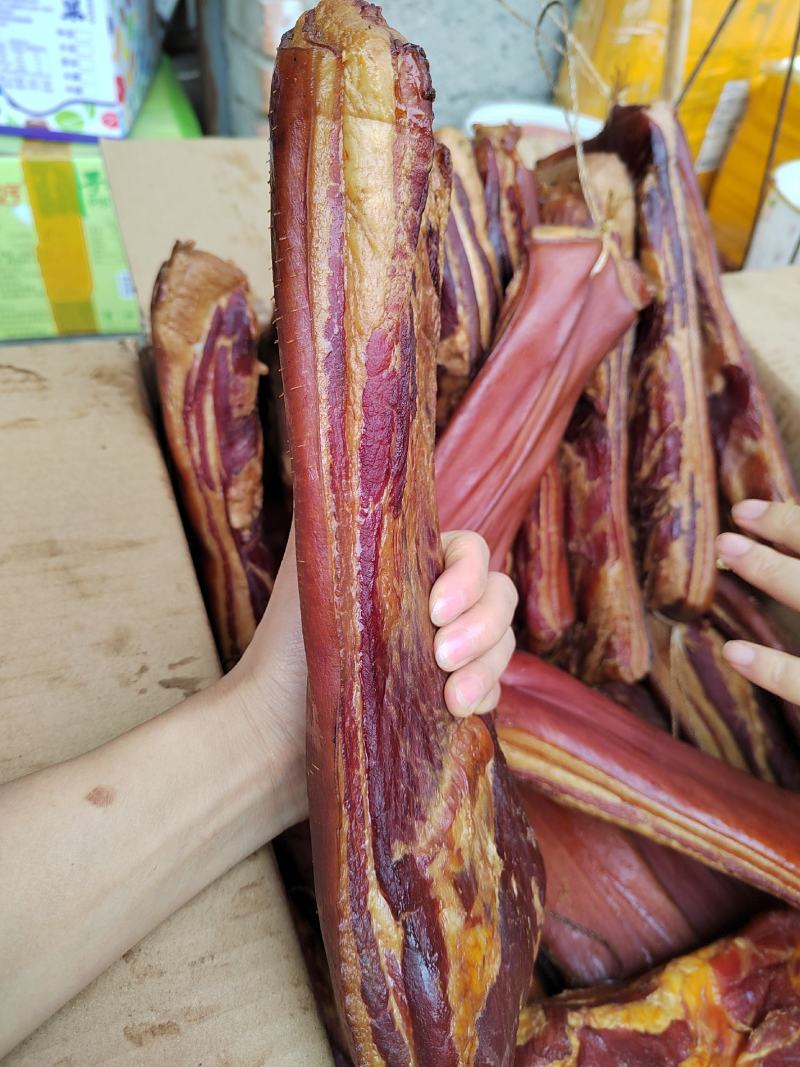 【腊肉】四川精品五花腊肉农家自制烟熏咸肉源头厂家