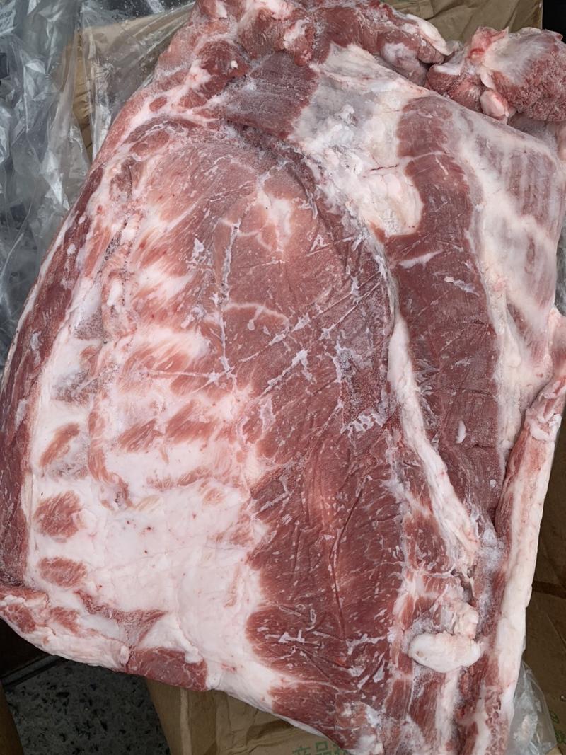 国产肥猪去皮五花肉，肥瘦相间，烤肉，烧烤穿串非常好用