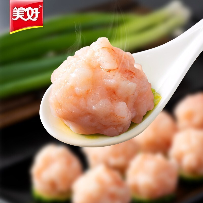 美好大颗粒虾滑150g