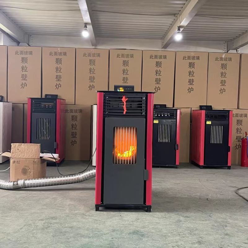 生物颗粒采暖炉环保无烟生物质颗粒增温炉厂家直供质量保证