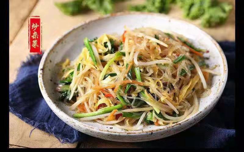 龙口粉丝正宗花甲粉丝碗豆扇贝锡纸花甲粉丝凉拌批发