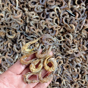 烟熏的泥鳅干