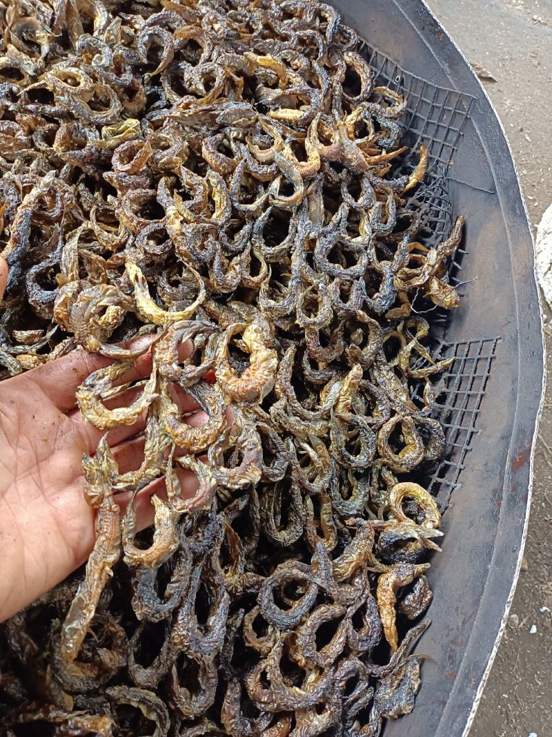 烟熏的泥鳅干