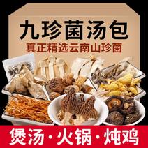 七彩菌汤包干货煲汤火锅食材炖鸡汤料包姬松茸菌菇包云南特产