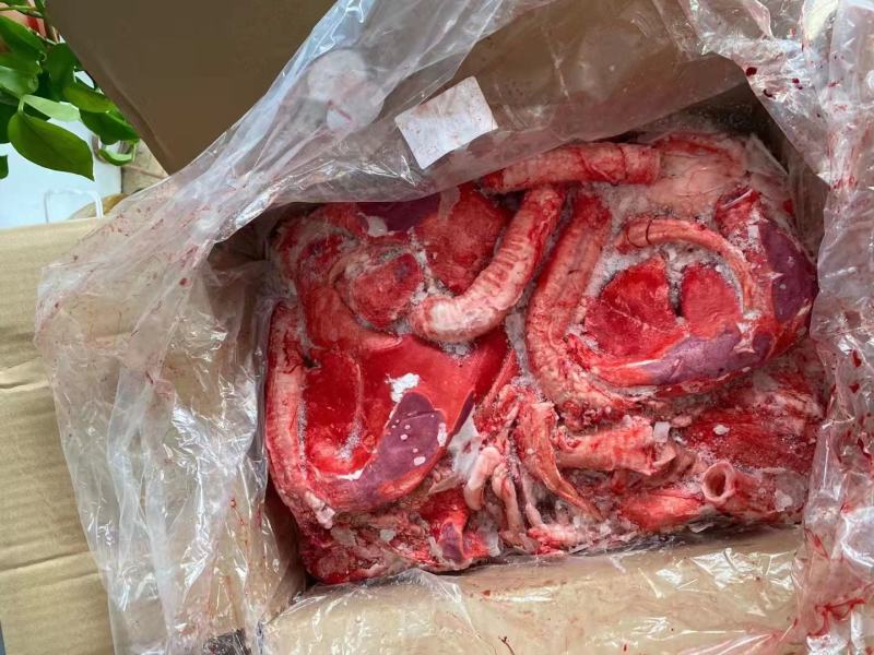 羊心肺连体，实拍图片，一手货源，全国冷链发货
