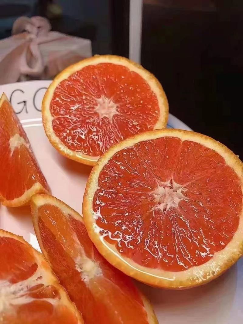 1️⃣中华红血橙可视频看货水分充足口感纯甜