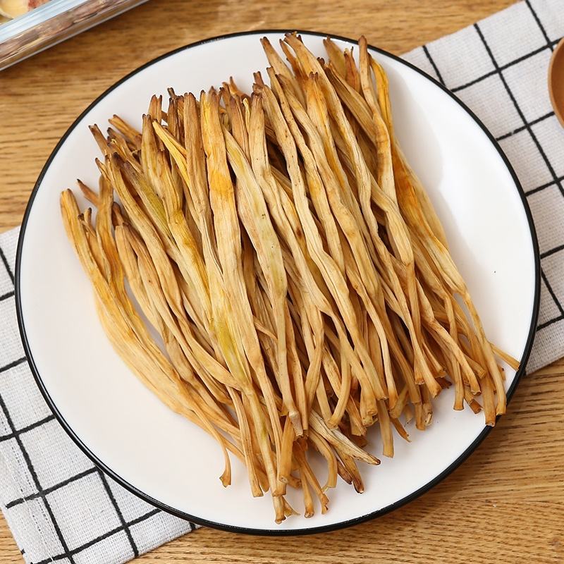 黄花菜干货级特湖南祁东正品农家土特产无硫干金针菜散装商用