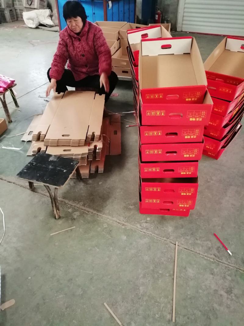 河南灵宝寺河山纸袋红富士苹果精品礼盒包装都是精品货数量不