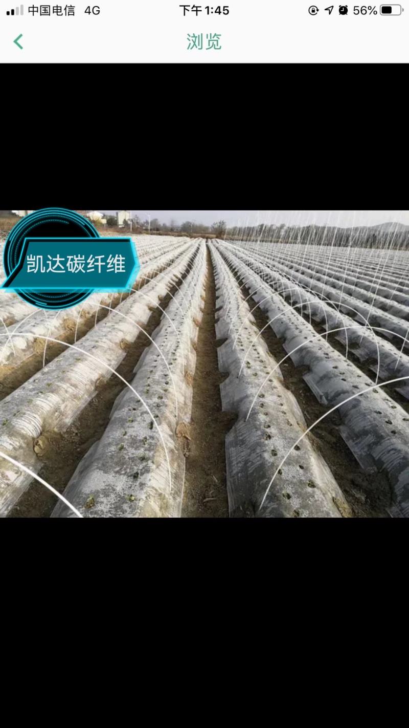 防冻小拱棚杆，玻璃纤维拱棚杆，二棚杆，花卉定值杆