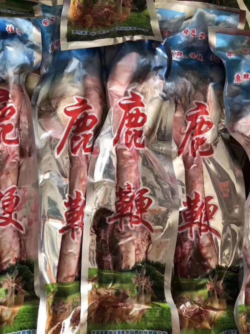 梅花鹿发情期大龄公鹿干鲜鹿鞭，货源充足量大优惠。