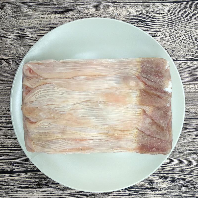 新鲜冷冻24斤/箱鸭食带,鸭食管,鸭板肠,冷冻批发江浙沪