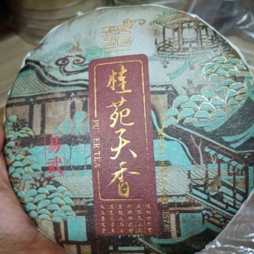 2021年正容茶业【桂苑天香】易武早春生茶
