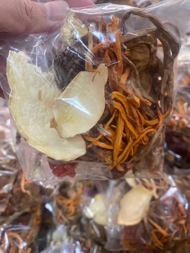 菌汤包煲锅火锅炖汤食材