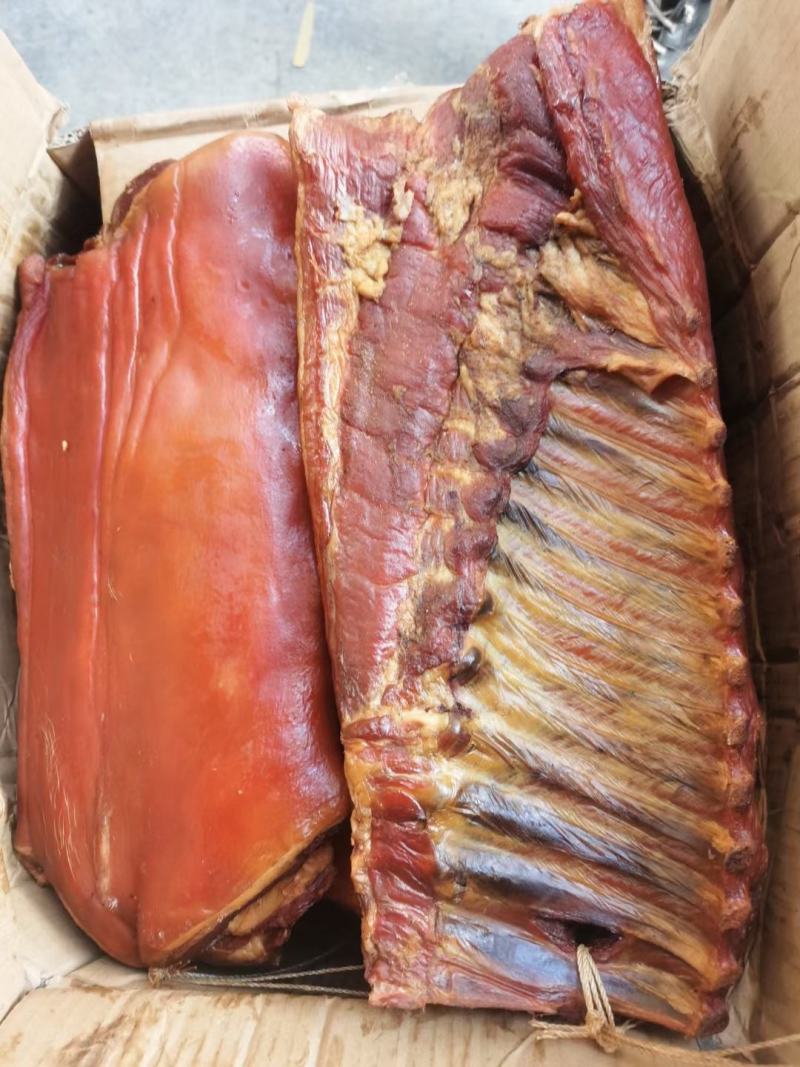 江湖地摊展会年货卖产品批发小香猪烟熏排骨腊排骨厂家一手货