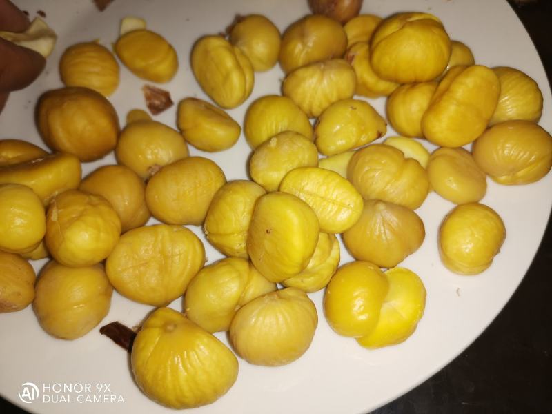 沂蒙山有机板栗栗米，栗仁，仁大量供应，对接电商微商商超