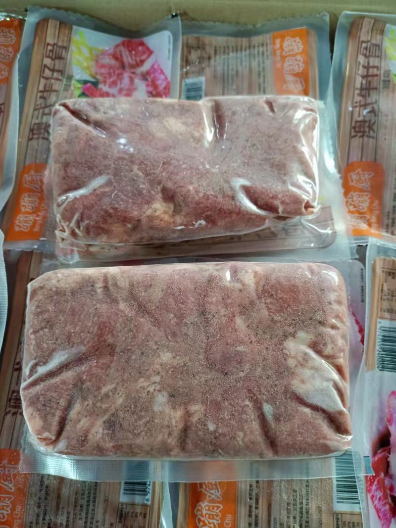 蹦蹦厨澳式牛仔骨：400克*20包。黑胡椒味