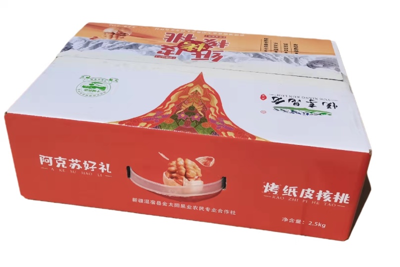 【烤核桃】新疆阿克苏烤纸皮核桃礼盒装接团购和代发