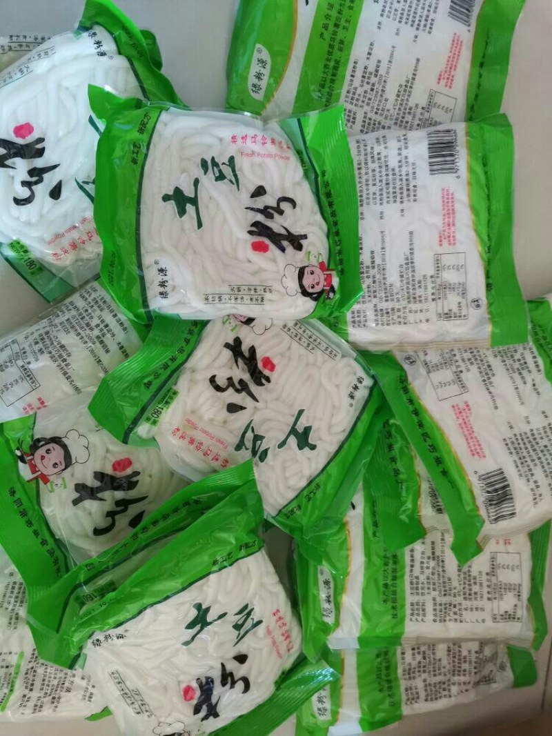 绿粉源土豆粉180g/袋*10装新鲜粉条