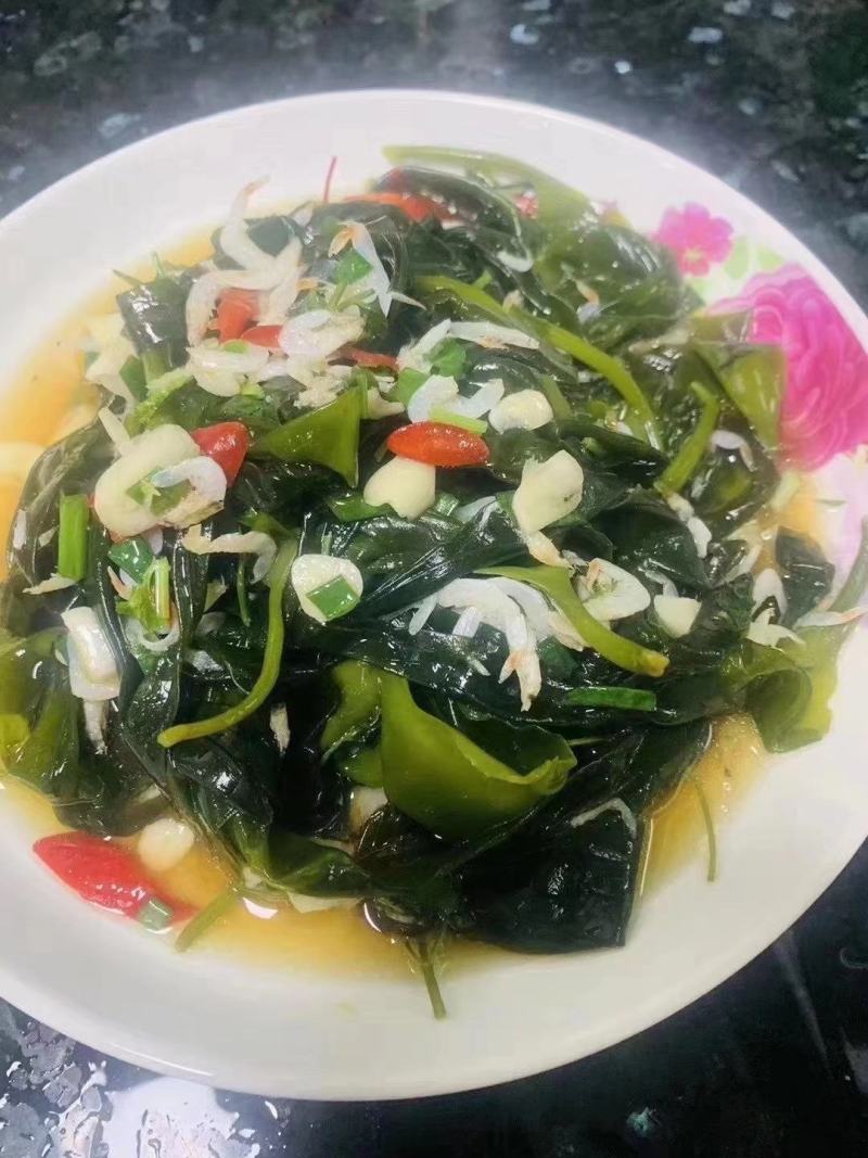 霞浦海带苗，海带嫩苗（头水海带苗）适用烫火锅青炒炖汤