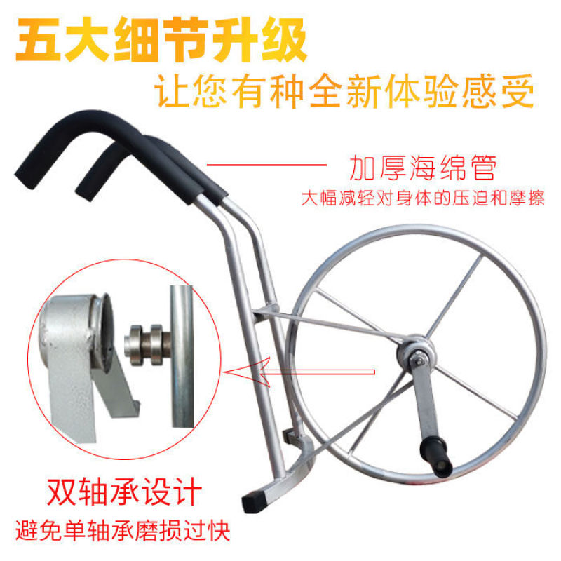 水带收卷器收卷机卷管卷盘手摇肩背1-8寸消防水带灌溉浇地