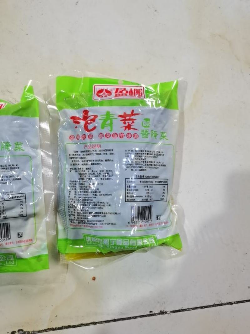 盈棚泡青菜400g×40袋