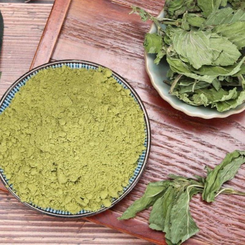 天然薄荷粉薄荷叶粉中药材冲饮面膜粉商用清凉新鲜超细