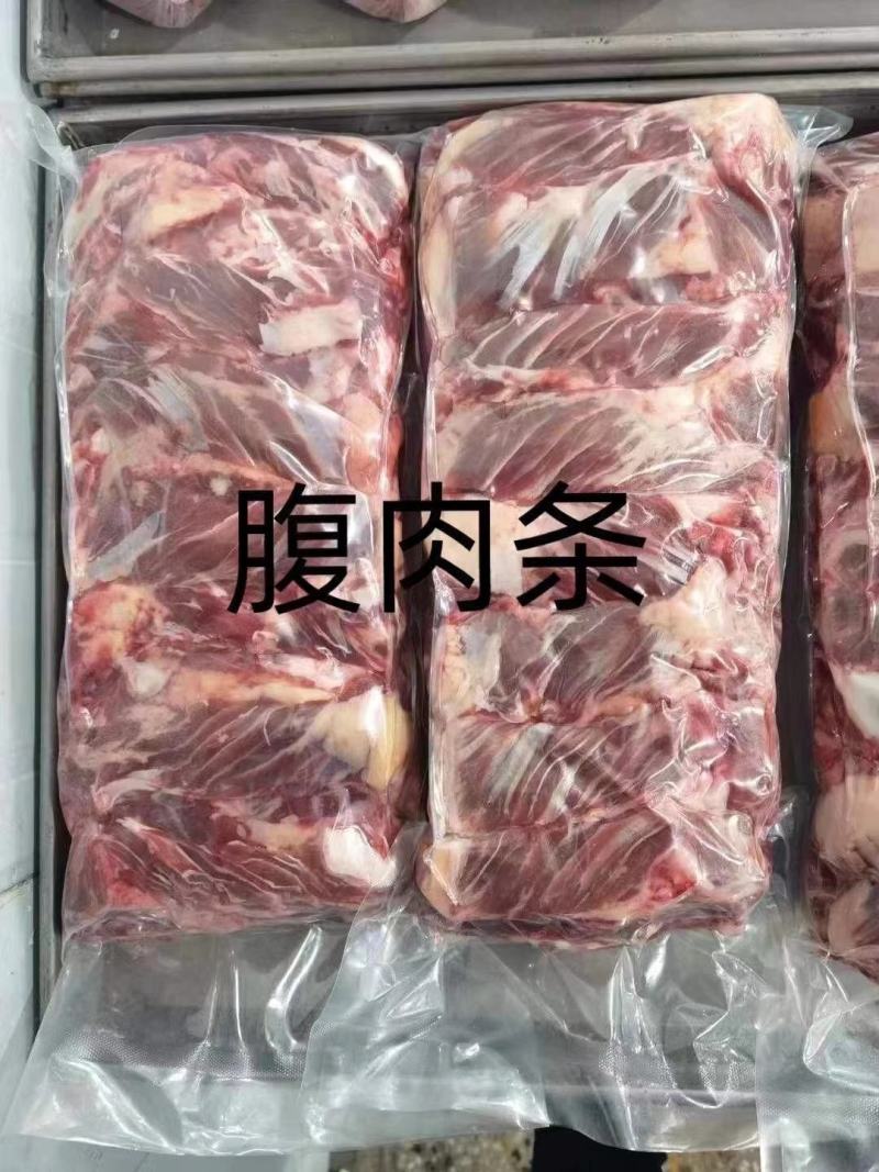 纯干牛腹肉条，烧烤专用，厂家直销，一件也是批发价