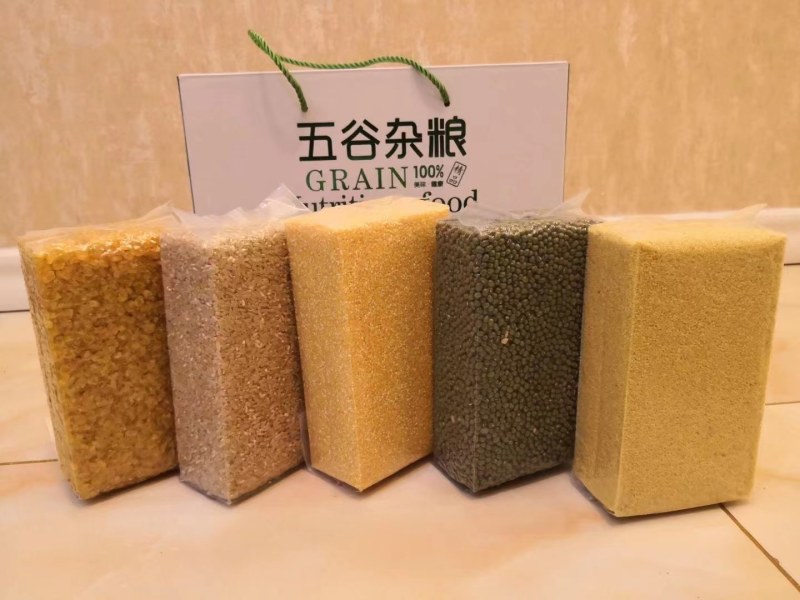 黑龙江省五常市山河镇合作社种植的五常糯米