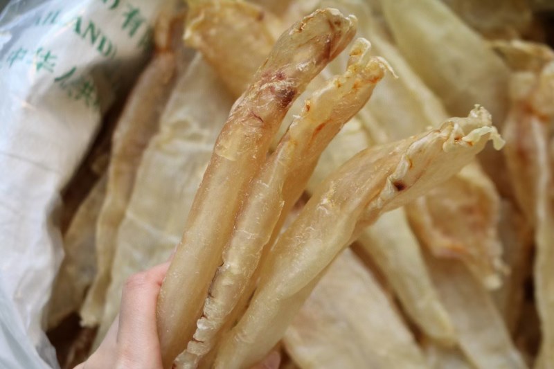 5头巴西闭合北海母原色原装货厚肉足干货鱼胶花胶
