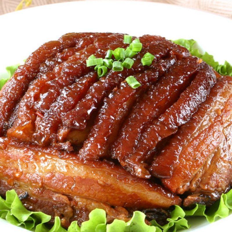 正宗力厨梅菜扣肉2斤1斤碗装熟食真空包装虎皮扣肉卤味酱香