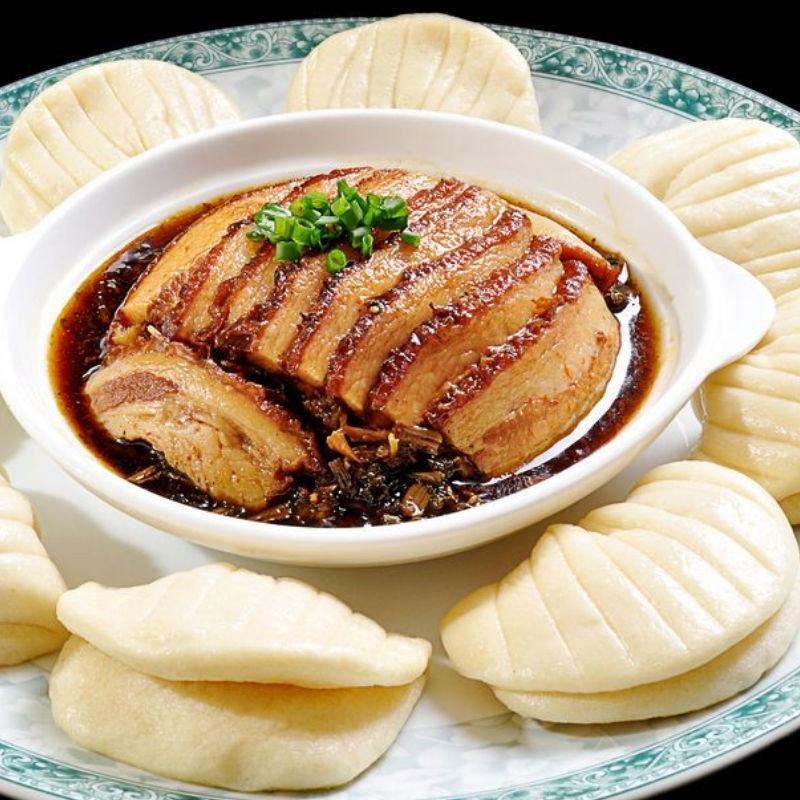正宗力厨梅菜扣肉2斤1斤碗装熟食真空包装虎皮扣肉卤味酱香