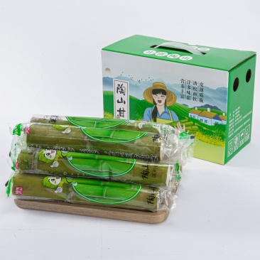 陶山甘蔗陶山果蔗自产自销青皮甘蔗温州正宗陶山甘蔗